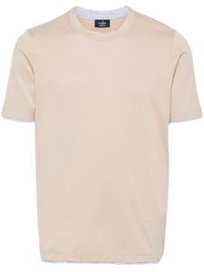 Barba футболка с контрастной отделкой, нейтральный