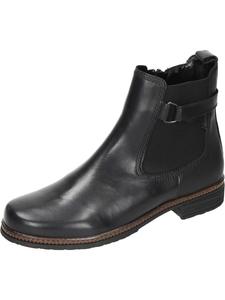 Ботильоны без застежек черного цвета Gabor