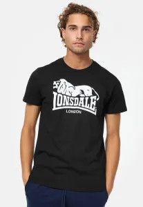 Футболка с принтом normale passform doppelpack collessie Lonsdale, Black White