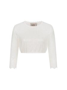 Традиционная блузка Trachtenhof Nübler Dirndlbluse langarm Julia, бежевый