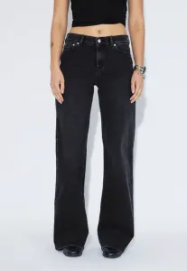 Зила средняя широкая нога Dr.Denim, Black Mist