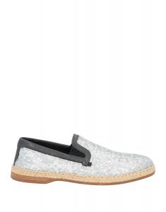 Лоферы Dolce&Gabbana, серебро