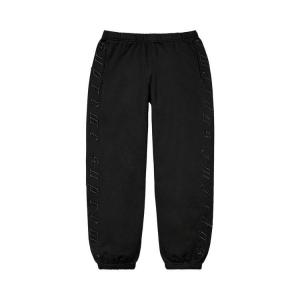 Спортивные брюки Supreme Raised Embroidery Sweatpant, Black