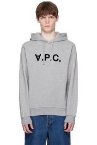 Стандартный худи Grand 'VPC' A.P.C., серый
