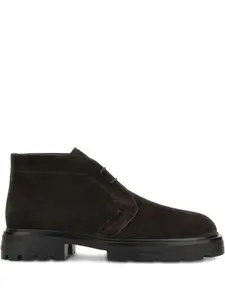 Ботинки на шнуровке Hogan, черный