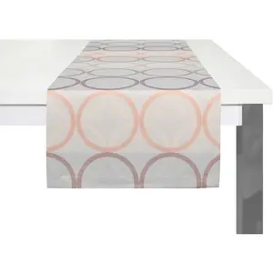 Дорожка на стол ZIRBELLO Wirth, розовый/сиреневый
