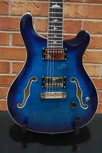 PRS SE Hollowbody II - Потертый голубой взрыв