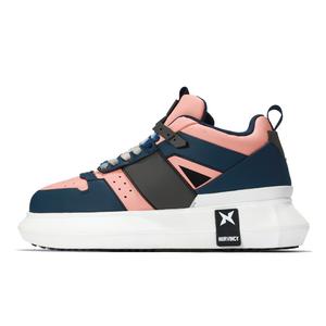 NORVINCY Низкие кроссовки для скейтбординга унисекс, темно-синие, розовые