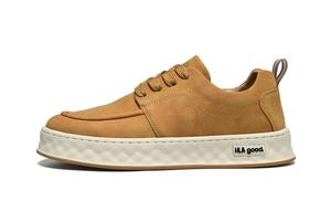HLA Повседневные кроссовки мужские low top Black, Khaki, Earth Yellow