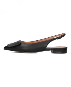 Элегантные черные туфли-слингбэки Bibi Lou, черный