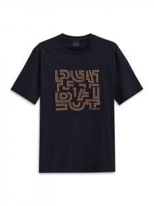 Футболка с короткими рукавами, цвет 390-синий Bugatti