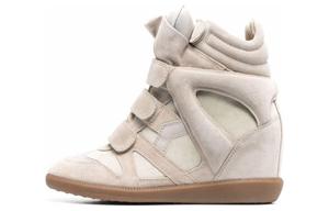 Высокие кроссовки на танкетке Bekett Isabel Marant, umber