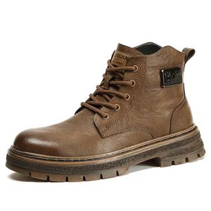 Короткие мужские ботинки Martin Wolves • Family QUNLANGSHIJIA, Brown