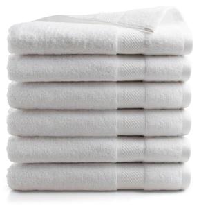 Полотенце для душа DoubleDryset Hotel (6 шт), 26x140x26 см, белый