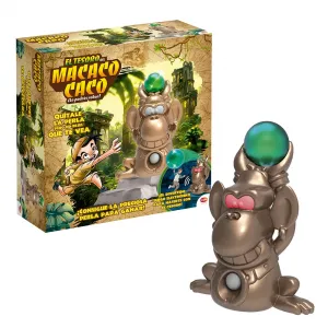 Настольная игра Juegos El Tesoro Del Macaco Caco, золотой