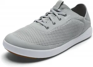 Мужские водные кроссовки OLUKAI 'Ahi, готовые для воды, с индивидуальной шнуровкой, легкие и дышащие, с улучшенным сцеплением и устойчивостью, серый