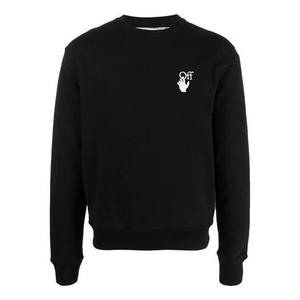 Толстовка fw21 logo arrow pattern version black Off-White, черный
