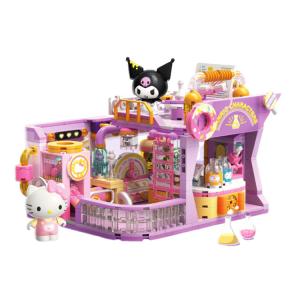Sanrio Preppy Collection Inspiration Lab, набор для сборки дневной учебной комнаты из 500 деталей TC2067 TOP TOY
