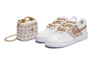 Кроссовки Nike Air Force 1 Skateboard Shoes Women's Low-Top Brown