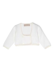 La Stupenderia двубортный кардиган, белый