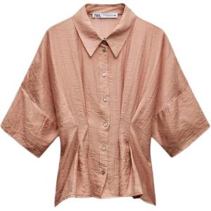 Футболка женская розовая ZARA