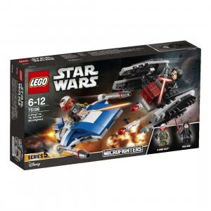 LEGO Star Wars, кубики A-Wing против TIE-глушителя, 75196