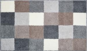 Коврик для ванны 80x140 см, белый/бежевый