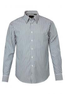 Рубашка STRIPED BUSINESS LONG SLEEVE CONCEALED BUTTON-DOWN COLLAR EASY ARE MODERN FIT JP1880, зеленый