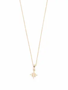 Подвеска из желтого золота с бриллиантом Mizuki, золотой