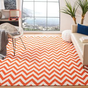 Ковер ручной работы SAFAVIEH, 244 x 305 см,  Dhurries Collection красный/айвори DHU557Q плоского плетения из премиальной шерсти