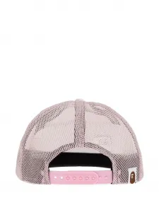 Бейсболка с логотипом A Bathing Ape, розовый