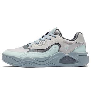 Erke Кроссовки для скейтбординга с низким верхом The Clouds Come, износостойкие и нескользящие, мужские, цвет: серый, небесно-голубой