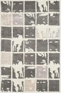 Ковер SAFAVIEH, 77 x 122 см, Bella Collection Dark Grey/Ivory BEL130A ручной работы из премиальной шерсти