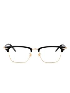 Montblanc очки в прямоугольной оправе, черный