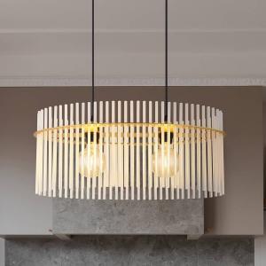 Подвесной светильник Globo Lighting Gorley Typ H, прозрачное стекло / железо - 2 пламени - белый