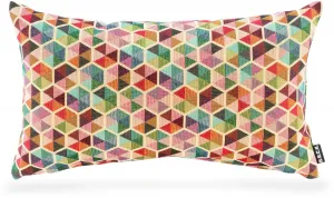 Х.ОК.К. Подушка декоративная "Акасма", чехол с наполнителем, 1 шт., 50/30 см H.O.C.K. 50х30 см, цвет bunt + bedruckt