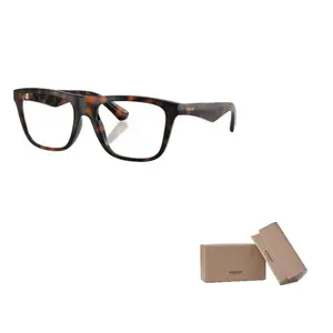 Burberry Черепаховые квадратные солнцезащитные очки, Black