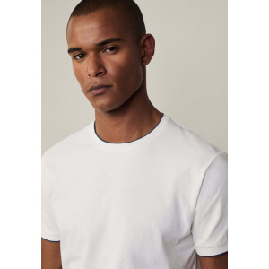 Базовая футболка TIPPED TEE Hackett London, белый