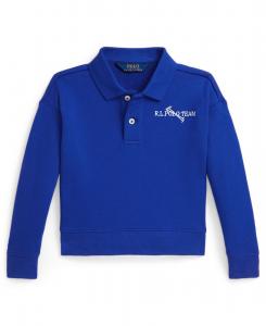Детская толстовка с длинными рукавами, размеры 2T-6X Polo Ralph Lauren, New Sapphire