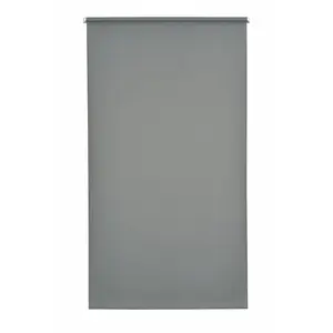 Рулонная штора sunlines Springrollo Uni с защитой от света, 1 штука, с отверстиями для крепления Sunlines, серый