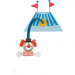 Настенный светильник niermann Clown E14 1 шт. настенная лампа для чтения Clown Niermann, синий/белый/красный