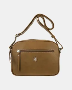 Сумка через плечо с тремя внешними отделениями El Potro, песочный