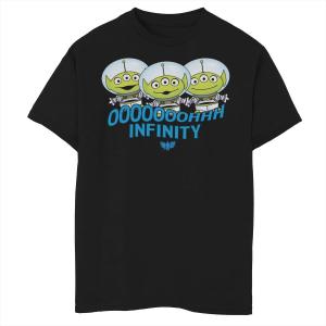 Футболка «Базз Лайтер» «История игрушек» Disney/Pixar для мальчиков 8–20 лет «Чужие» «Оооооооооо» с рисунком «Бесконечность» Disney / Pixar