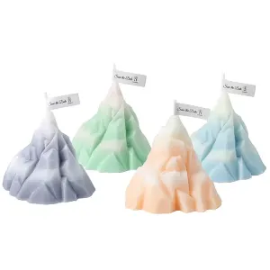 Ароматическая свеча Iceberg 2,6 дюйма Ventray, pink/blue/grey/green