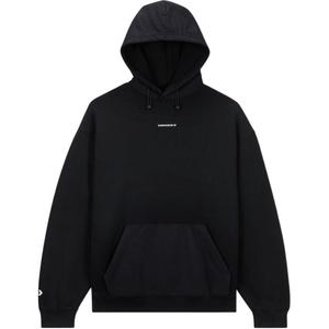 Converse Толстовка Wordmark с капюшоном мужская black