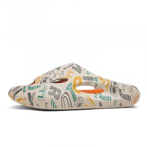 CariteSport ЭВА тихие нескользящие устойчивые к запахам износостойкие быстросохнущие шлепанцы унисекс - хаки, цвет Khaki