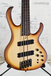 Электрический бас-гитар Ibanez BTB Bass Workshop, мультиступенчатый, 5-струнный - натуральный коричнево-выгоревший матовый
