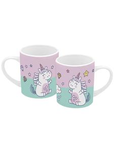 Кружка Единорог фиолетового цвета - 250 мл Geda Labels