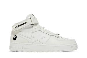 Кроссовки Bapesta Mid, White