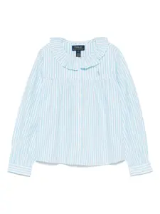 Рубашка в полоску POLO RALPH LAUREN KIDS, синий